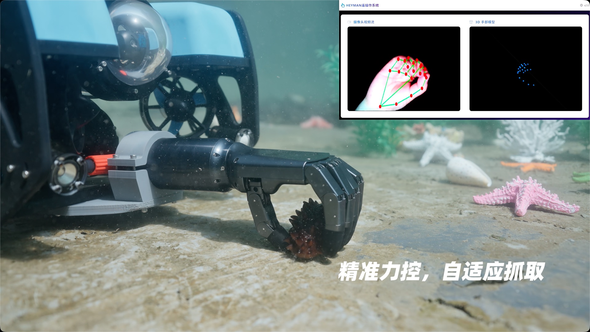 WA100 水下精准抓取